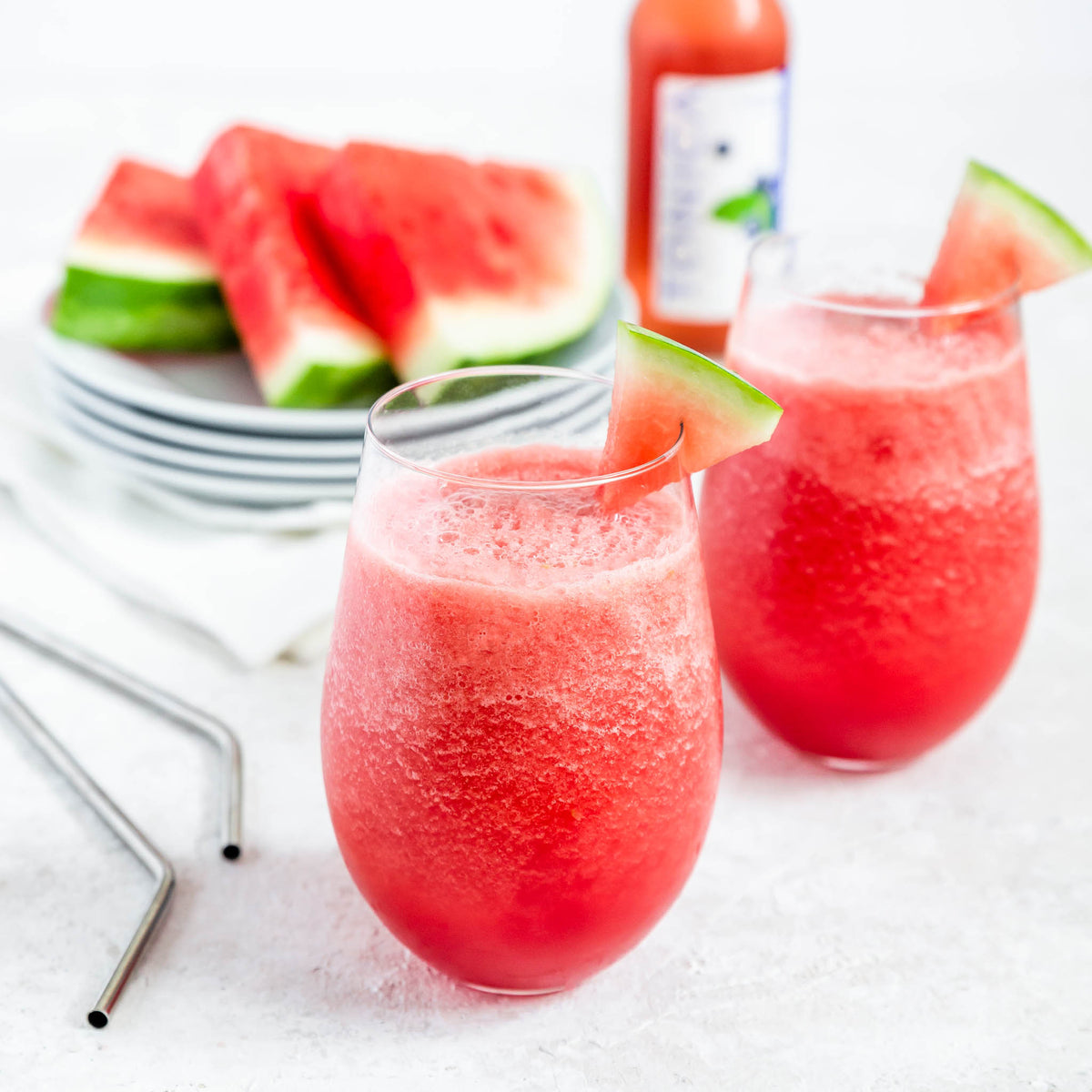 Tonica Kombucha Blueberry Watermelon frosé!
