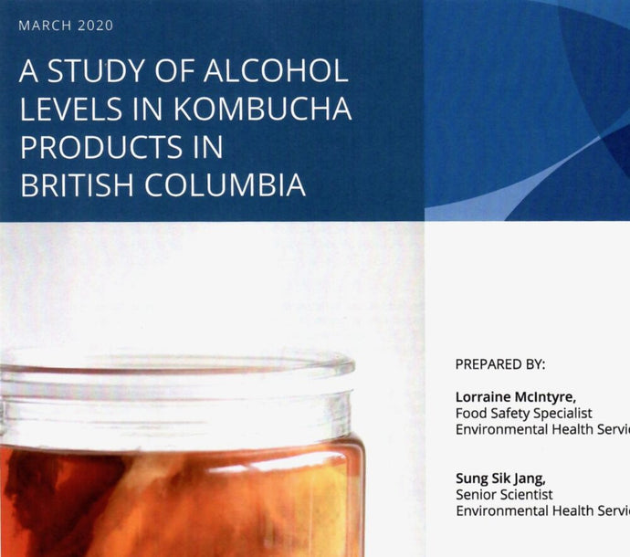 Tonica Kombucha Results from BC CDC Study